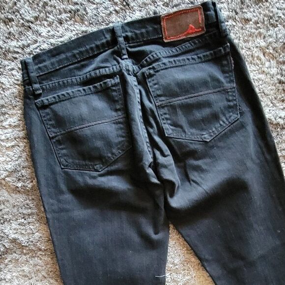 R u Blue Black Denim Jeans - Picture 6 of 7